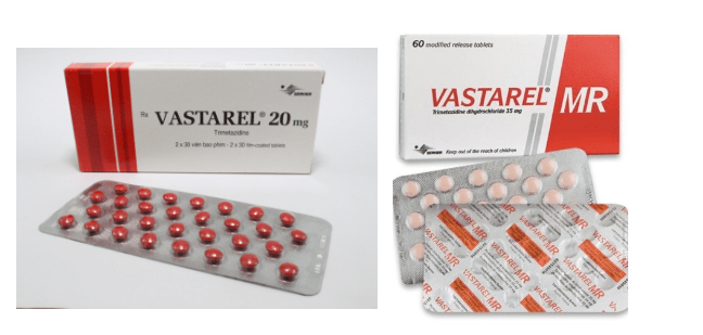 Co je Vastarel (trimetazidin)?  Použití a poznámky